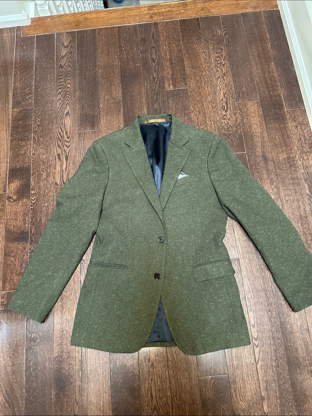 RW&CO. Olive Green Tweed Sport Coat